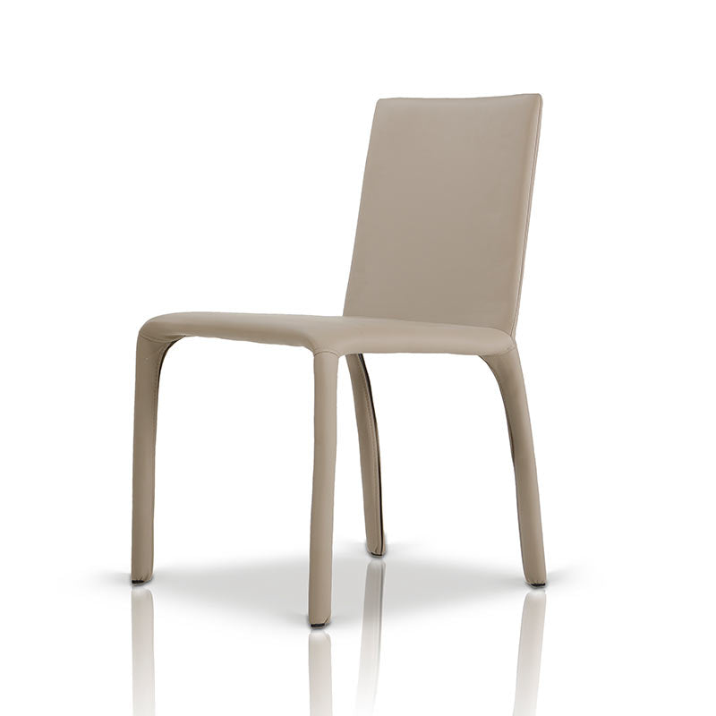 Hyla - Modern Leatherette Grey Chair (Set of 2) - image 4