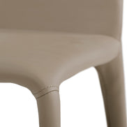 Hyla - Modern Leatherette Grey Chair (Set of 2) - image 3