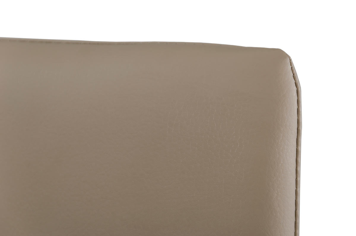Hyla - Modern Leatherette Grey Chair (Set of 2) - image 2