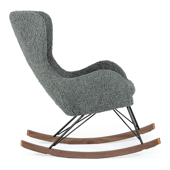 Ikard - Modern Grey Sheep Rocking Chair - image 2