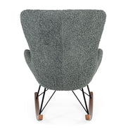 Ikard - Modern Grey Sheep Rocking Chair - image 3