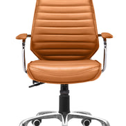Enterprise Low Back Office Chair Terracotta