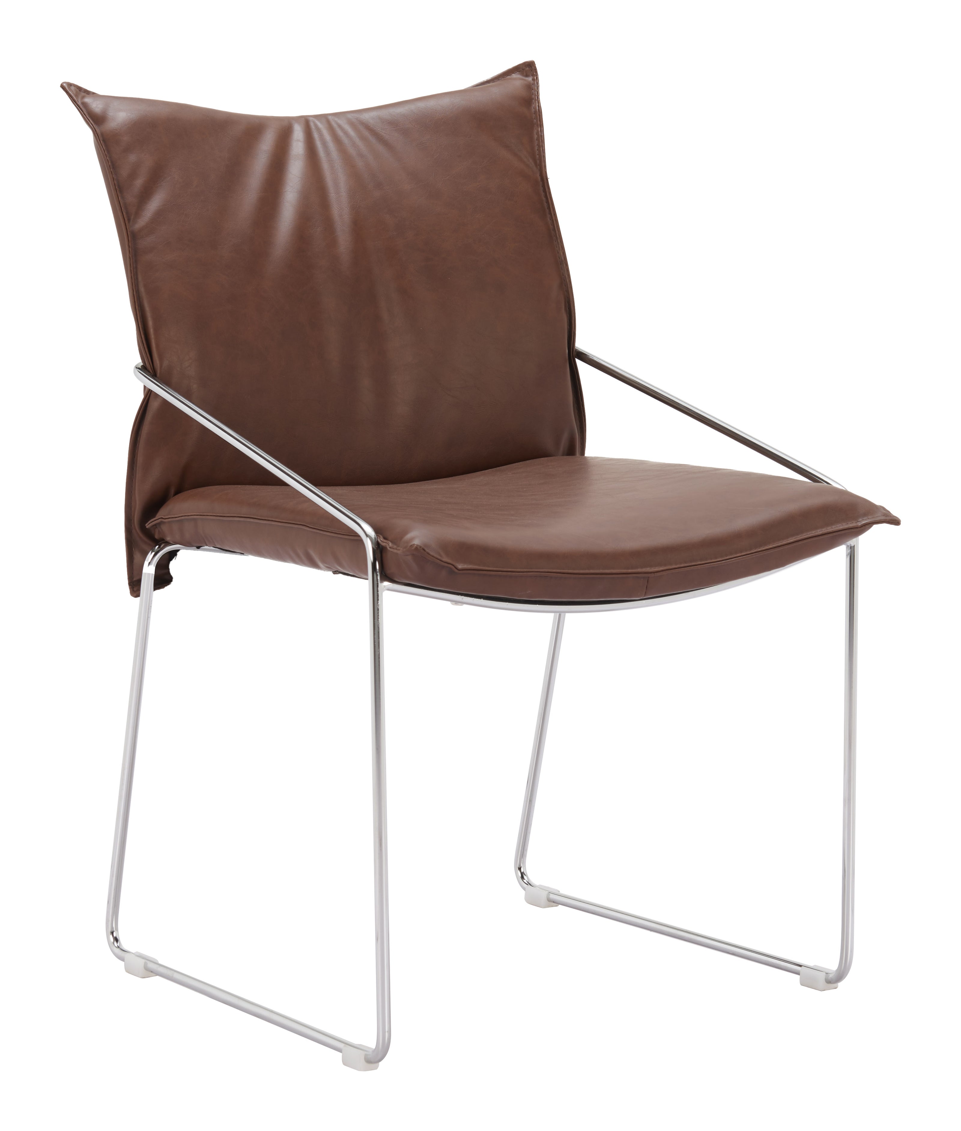 Pola Dining Chair (Set of 2) Brown