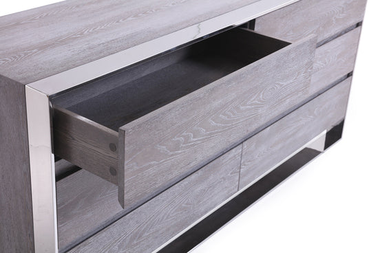 Arlene Modern Grey Elm Dresser - image 2