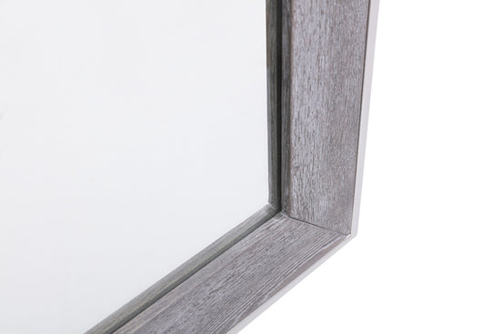 Arlene Modern Grey Elm Mirror - image 2