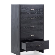 Wales Modern Smoked Ash Chest - image 2