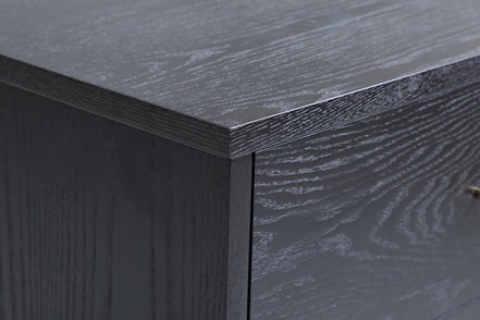 Wales Modern Smoked Ash Chest - image 5