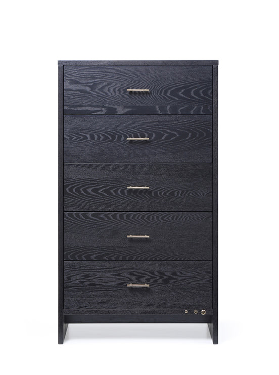 Wales Modern Smoked Ash Chest