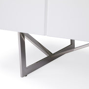 Chrysler Modern White Dresser - image 3