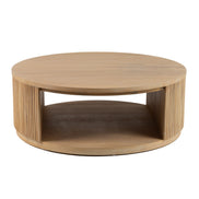 Jacobson - Modern Natural Acacia Coffee Table - image 4