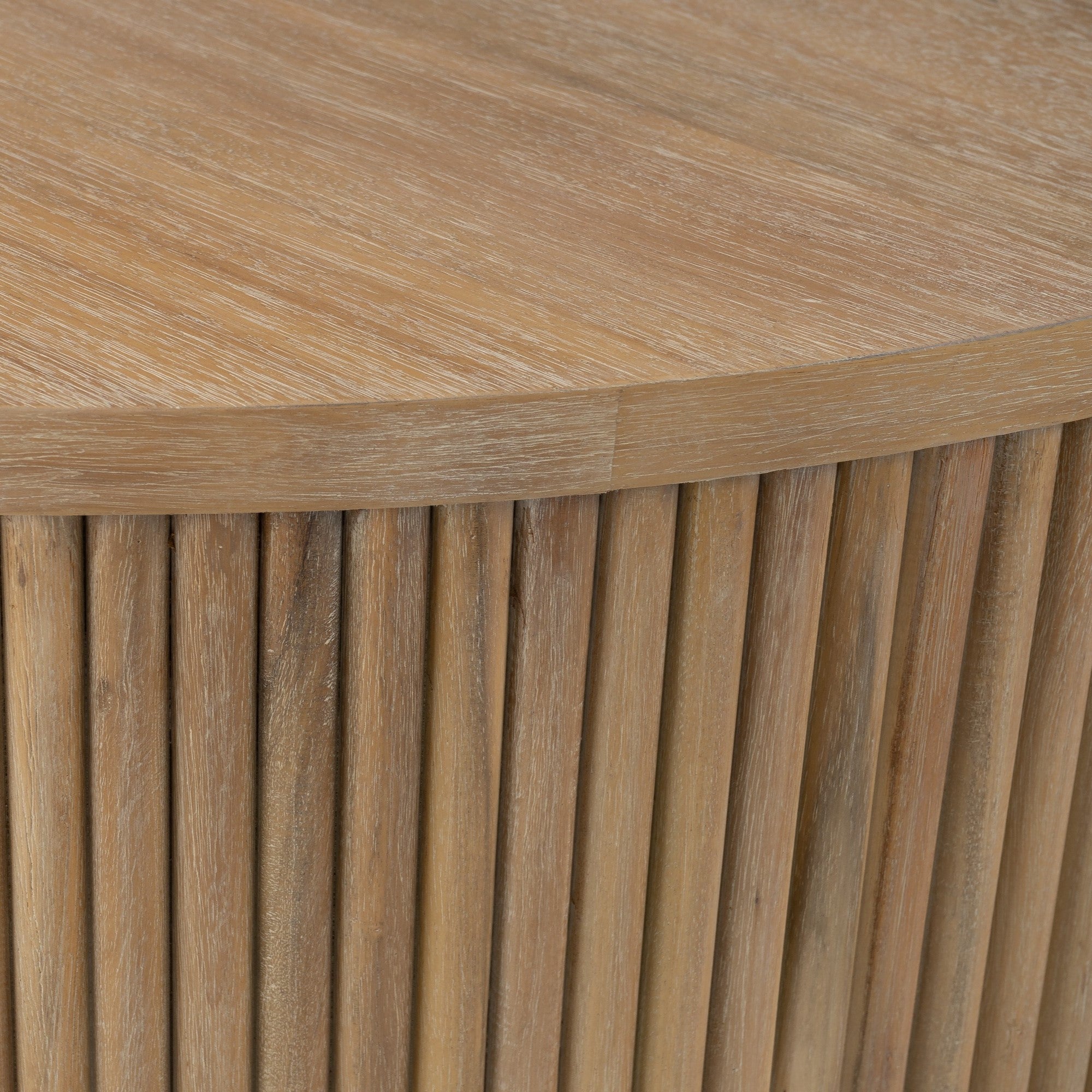 Jacobson - Modern Natural Acacia Coffee Table - image 5