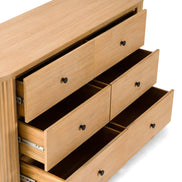 Jacobson - Modern Natural Acacia Dresser - image 3