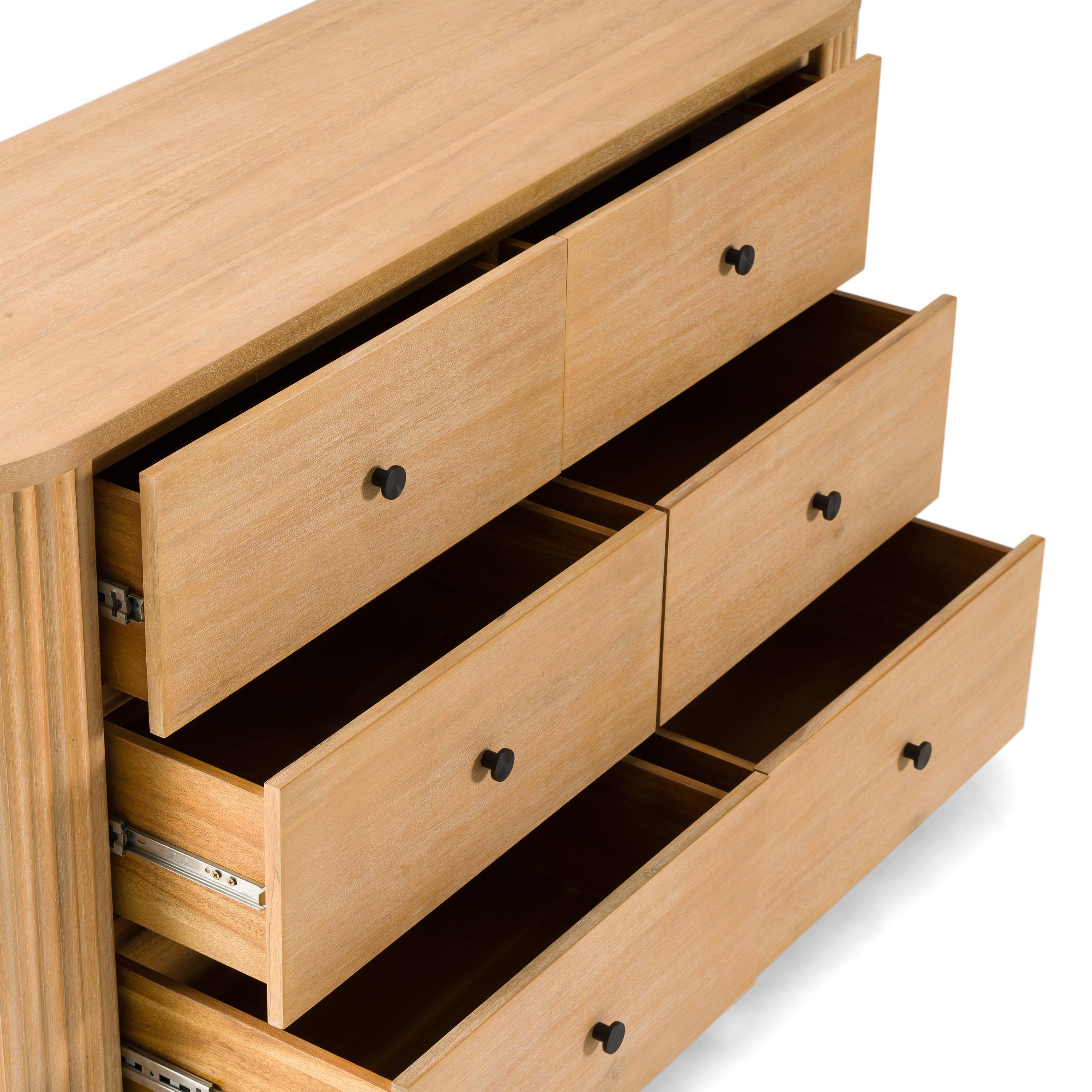 Jacobson - Modern Natural Acacia Dresser - image 3