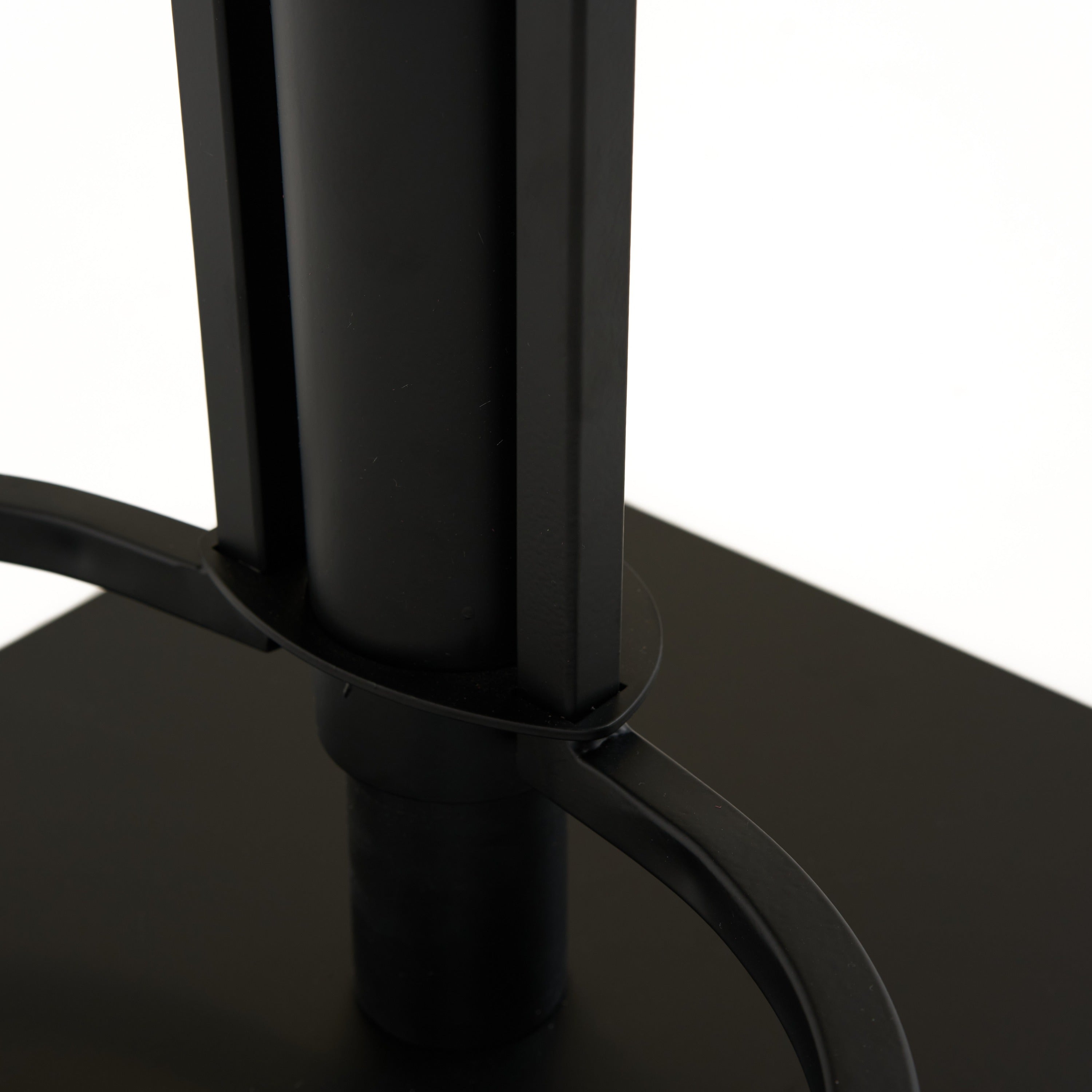 Jaffee - Industrial Black Eco-Leather Adjustable Bar Stool - image 5