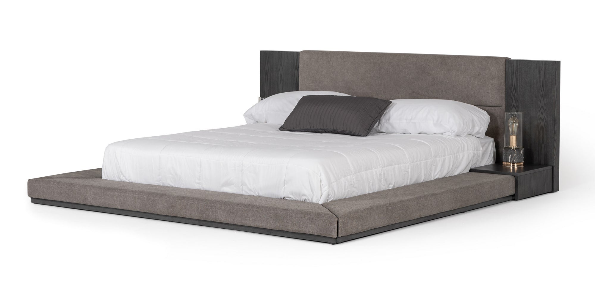 Jagger California King Modern Grey Bed - image 2