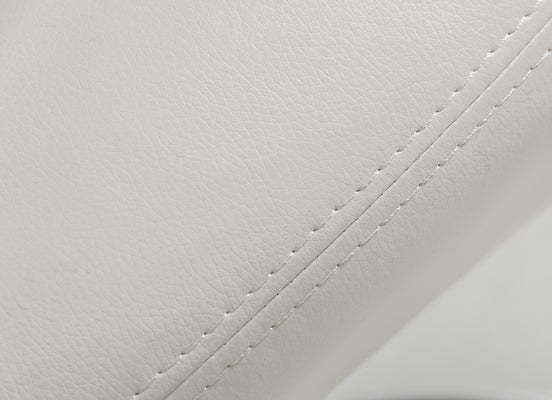 Penn - Modern White Leatherette Dining Chair (Set of 2)