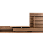 Jefferson - Mid-Century Modern Reversible Walnut Entertainment Center - image 2