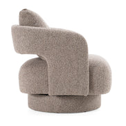 Johnny - Modern Brown Fabric Accent Chair - image 2