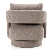 Johnny - Modern Brown Fabric Accent Chair - image 3