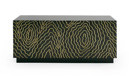Jonah- Modern Black and Gold Buffet - image 3