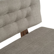 Jordan Modern Grey & Walnut Dining Bench - image 5
