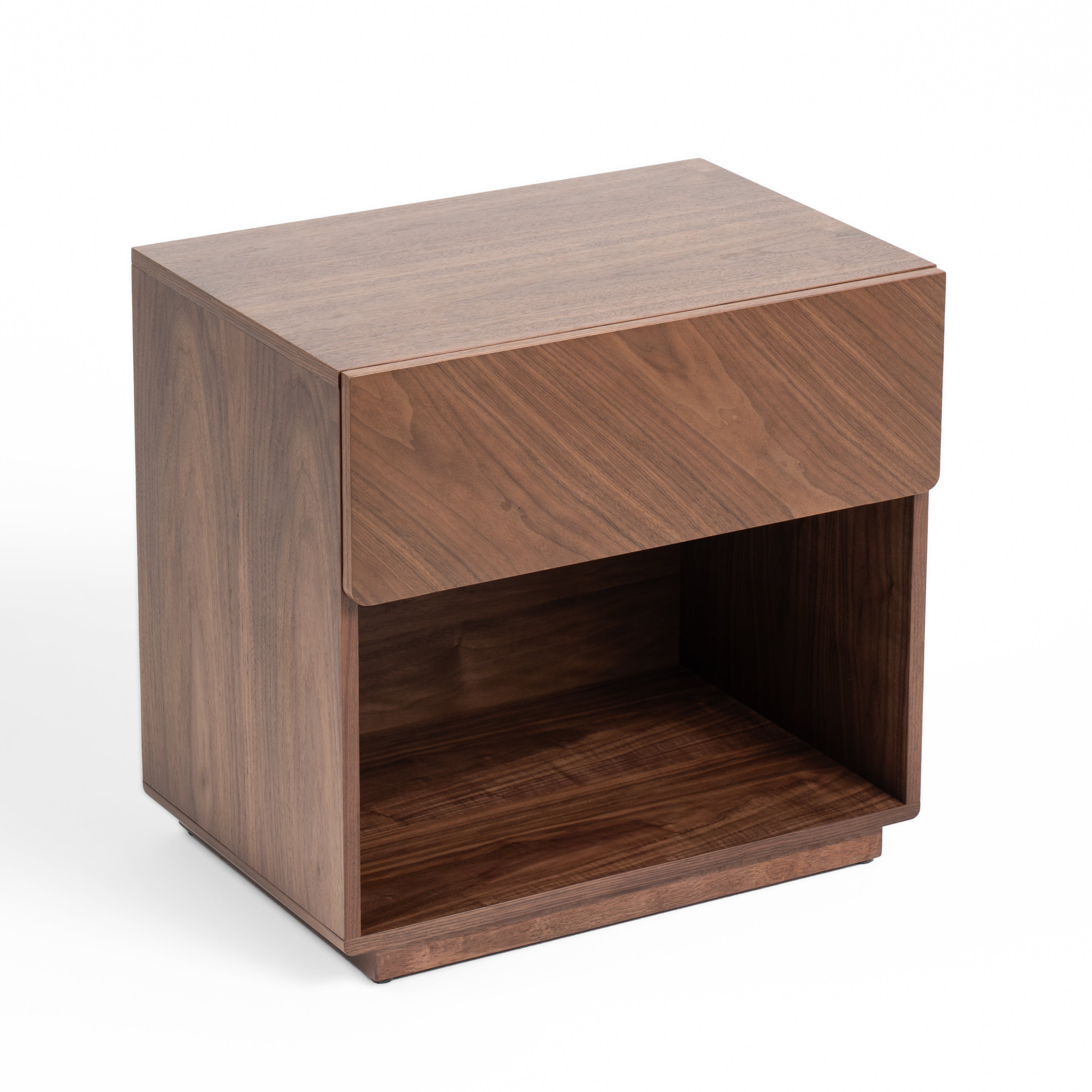 Kamela- Modern Walnut Nightstand - image 2