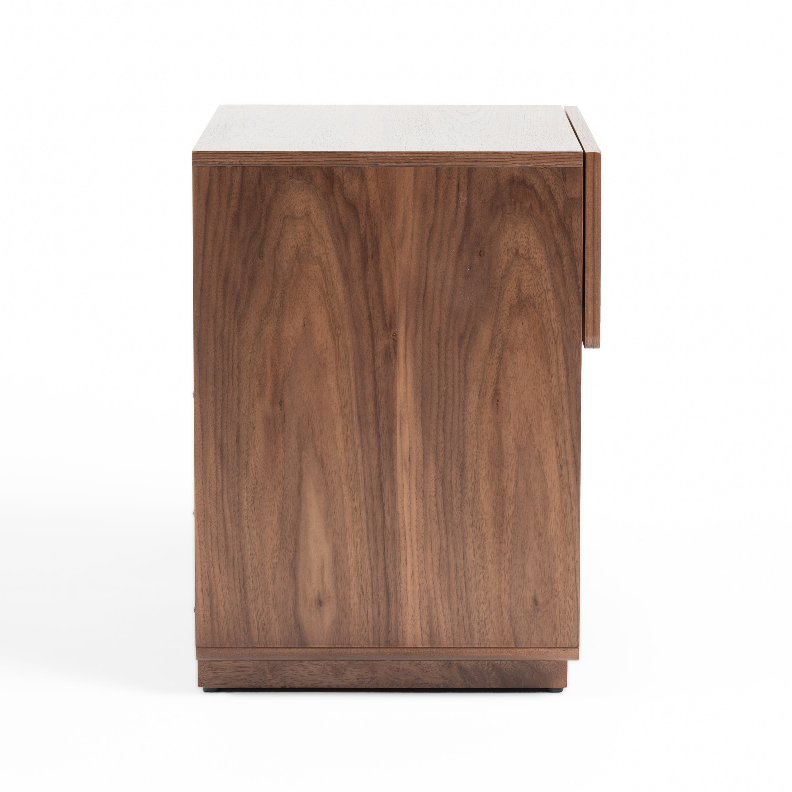 Kamela- Modern Walnut Nightstand - image 4