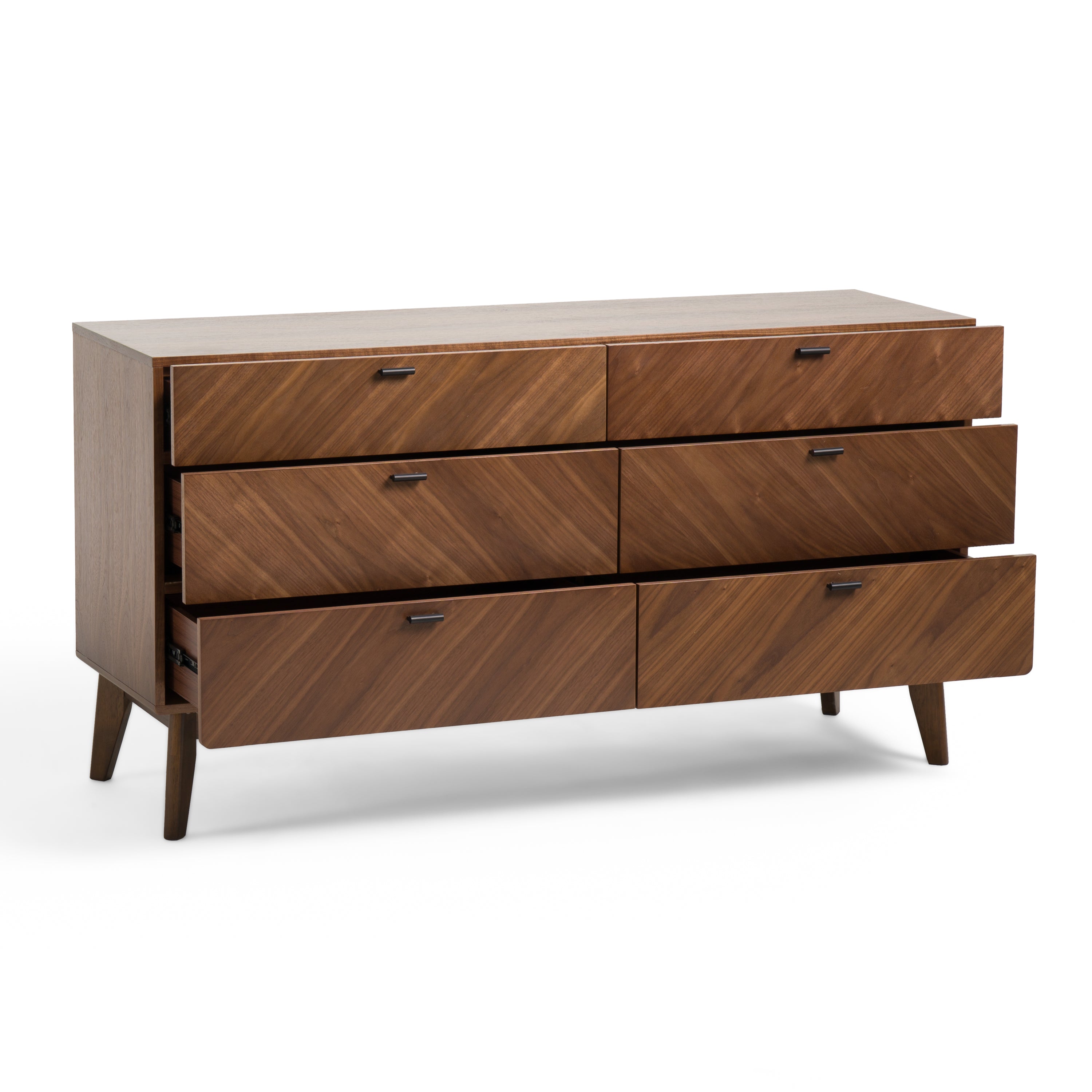 Kamela- Modern Walnut Dresser - image 3
