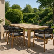 Evora - Outdoor Eucalyptus Rectangular Dining Table