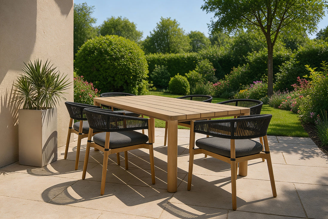 Evora - Outdoor Eucalyptus Rectangular Dining Table