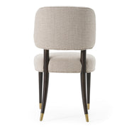 Kathy - Modern Beige Fabric + Oak Dining Chair (Set of 2) - image 4
