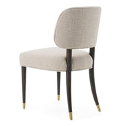 Kathy - Modern Beige Fabric + Oak Dining Chair (Set of 2) - image 5
