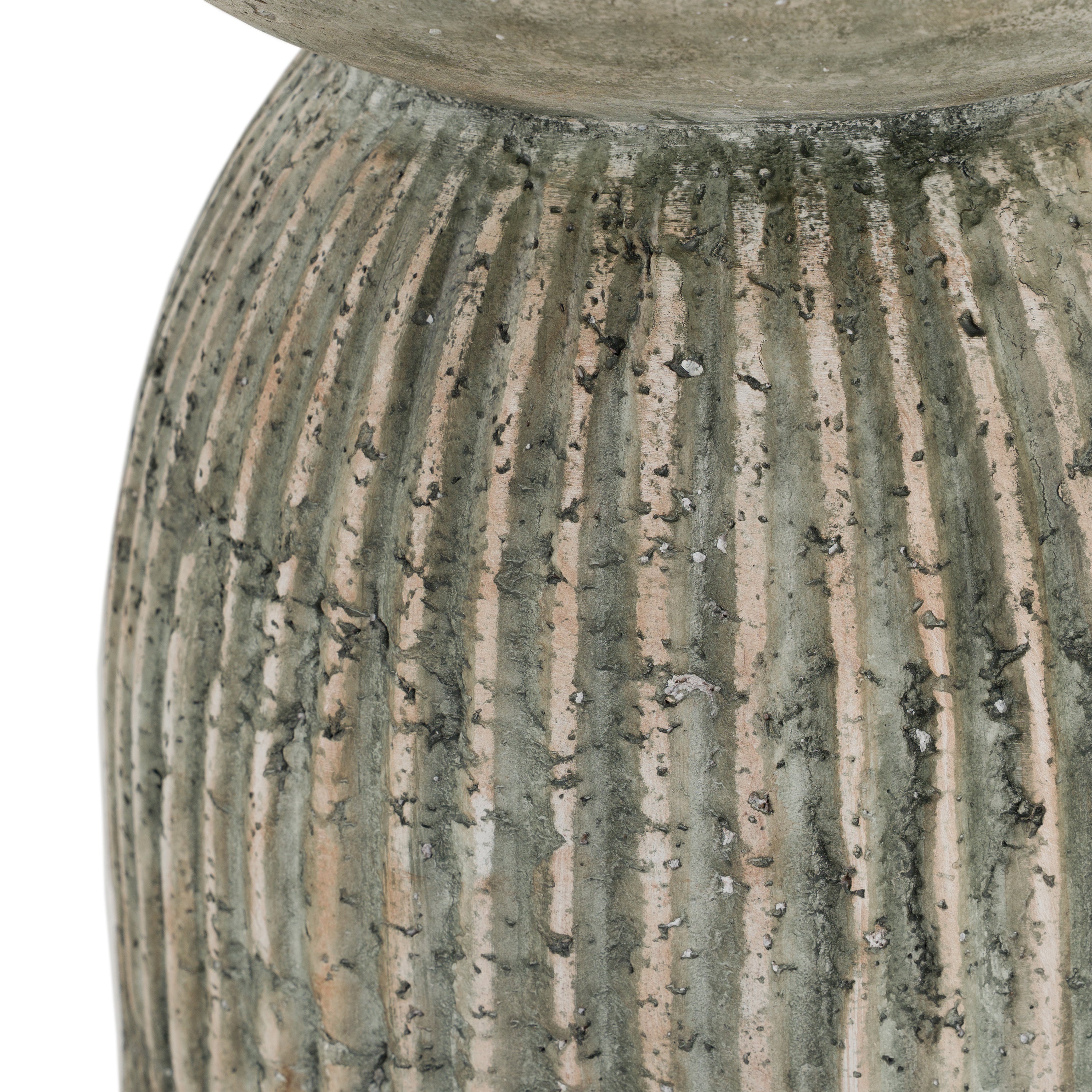Katyal - Modern Old Grey Fiberform End Table - image 3