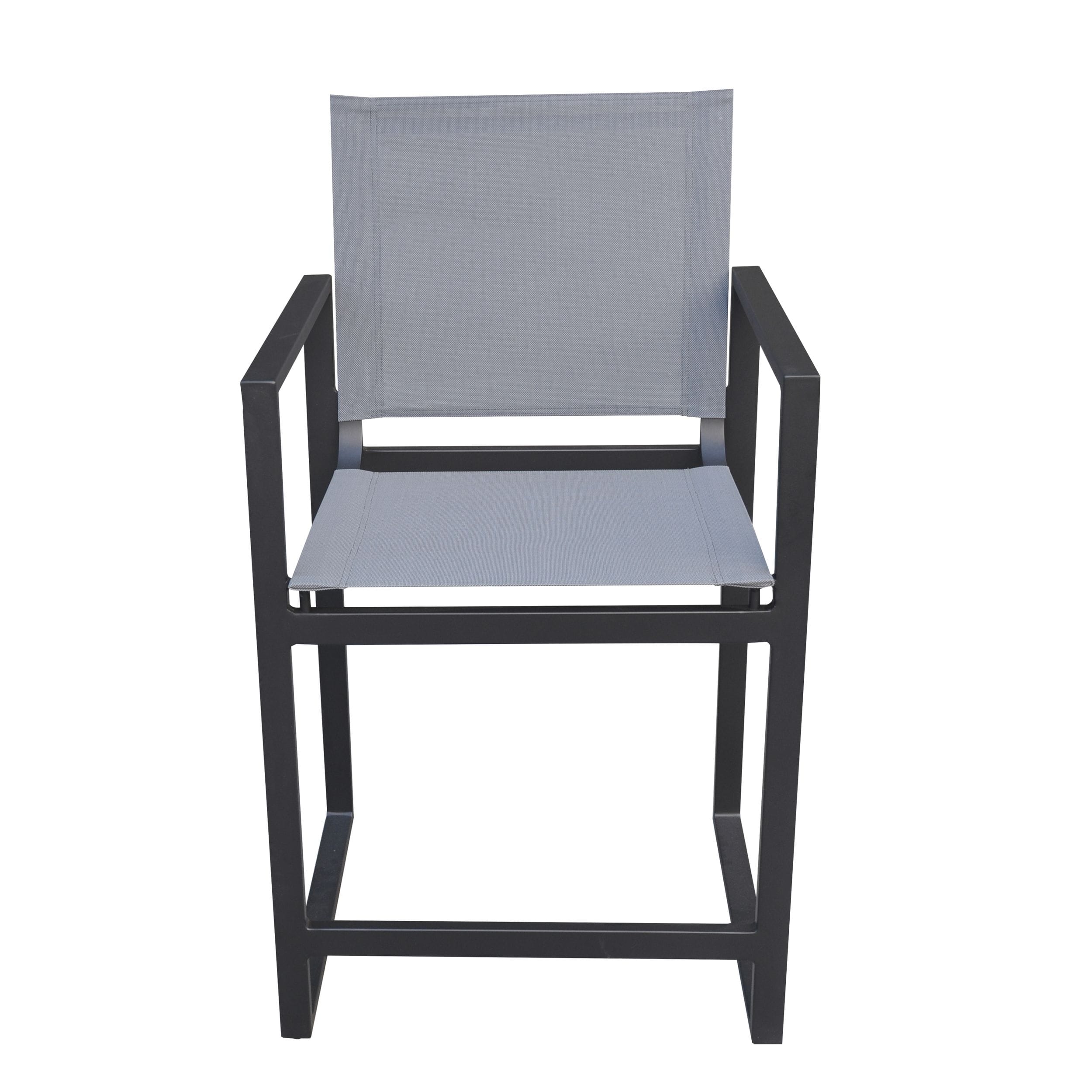 Kayak - Modern Dark Charcoal Outdoor Counter Stool - image 3