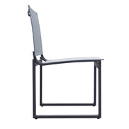 Kayak - Modern Outdoor Dark Charcoal Dining Chair (Set of 2) - image 3