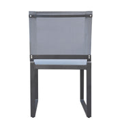 Kayak - Modern Outdoor Dark Charcoal Dining Chair (Set of 2) - image 5
