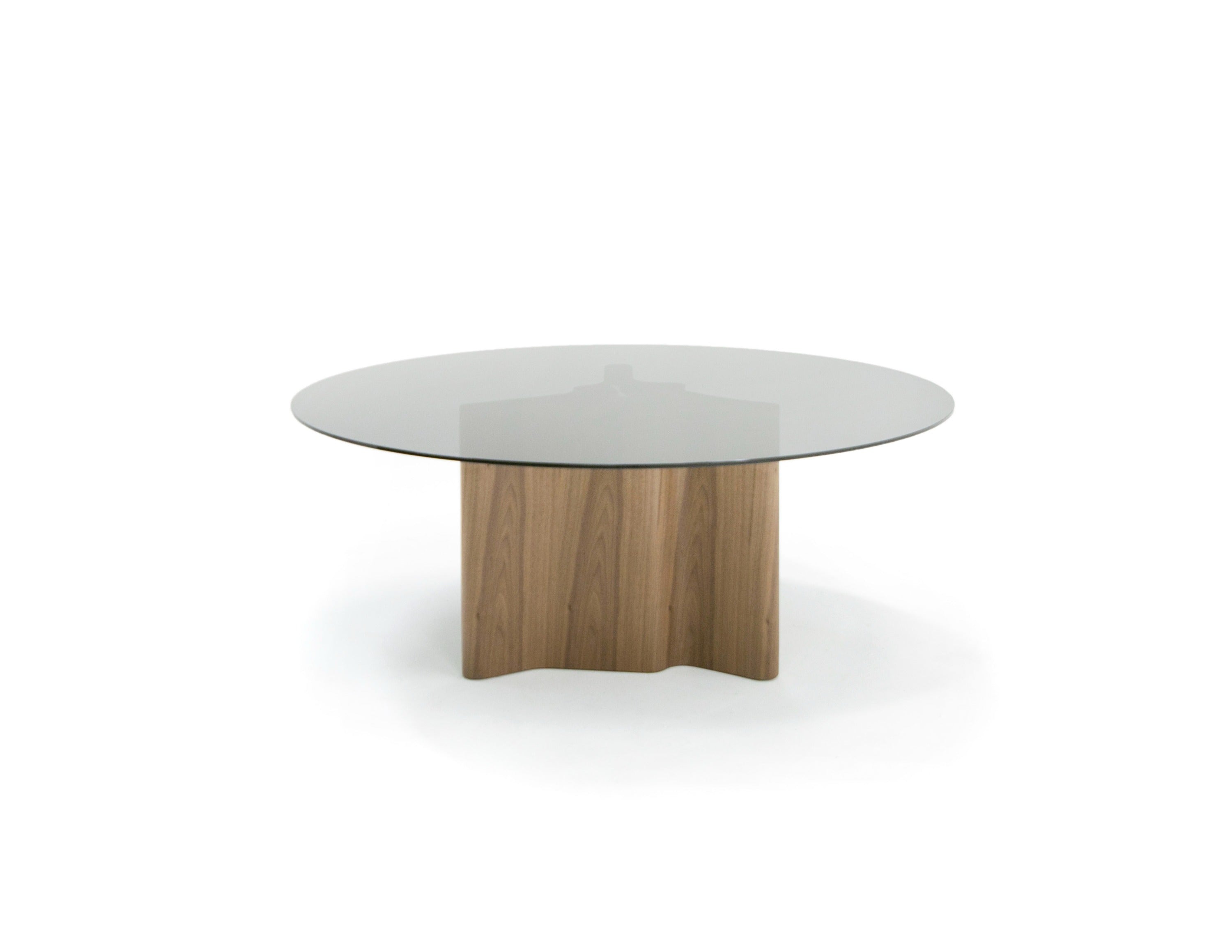 Kaye - Modern Walnut + Glass 71