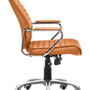 Enterprise Low Back Office Chair Terracotta