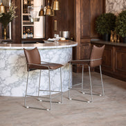 Pola Counter Stool Brown