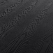 Kenda - Modern Black Ash + Stainless Steel Dining Table - image 4