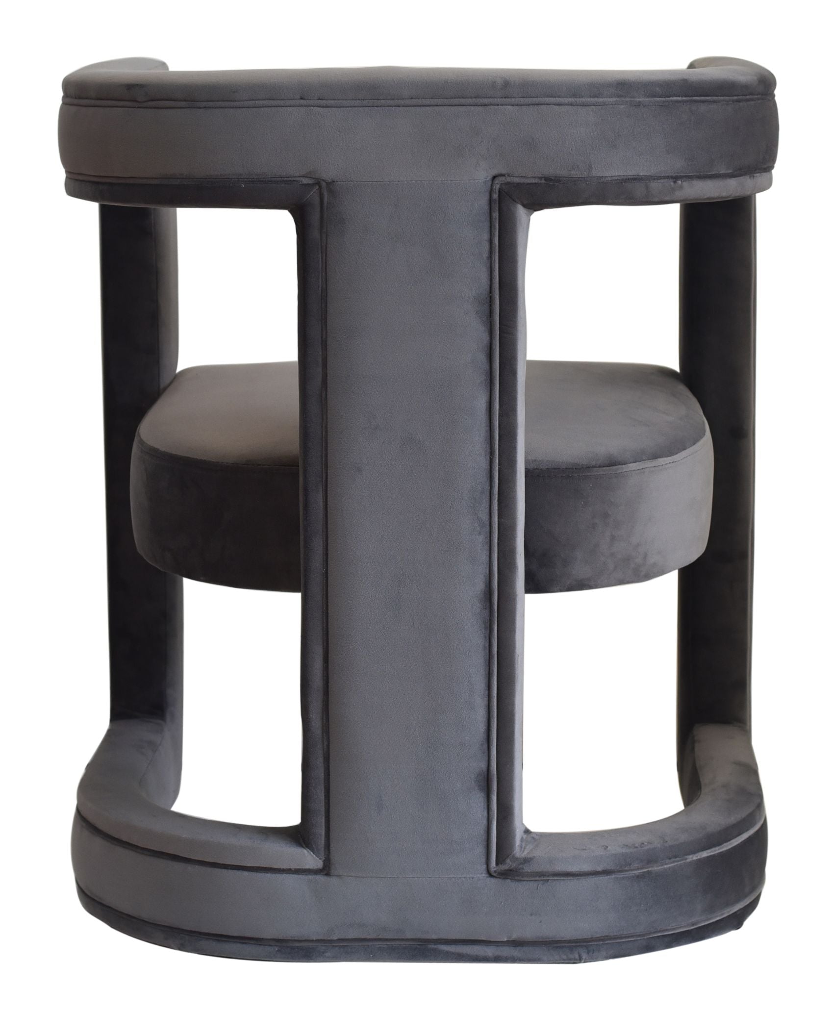 Kendra - Dark Grey Fabric Accent Chair