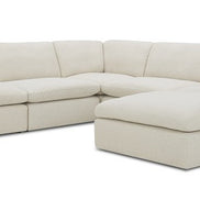 Danica - Modern Beige Sectional Sofa - image 2