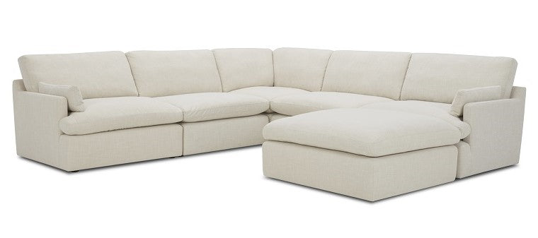 Danica - Modern Beige Sectional Sofa - image 2