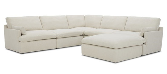 Danica - Modern Beige Sectional Sofa - image 2