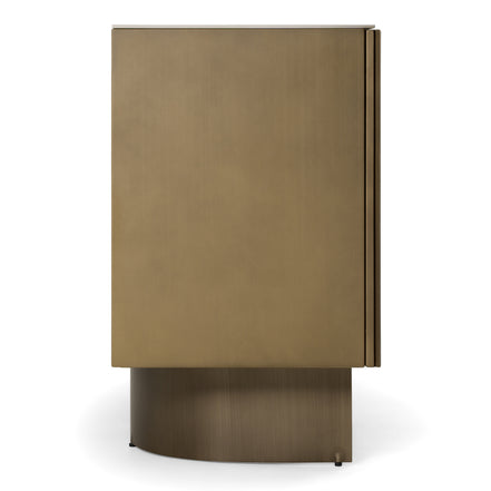 Kiefer - Modern Faux Travertine Ceramic + Bronze Buffet - image 3