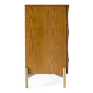 Killeen - Modern Gold + Walnut Buffet - image 4