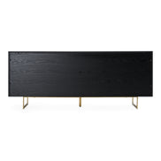 Kilson - Modern Black Oak & Champagne Gold Buffet - image 3