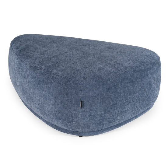 Kinsey - Modern Blue Large River Rock Ottoman - image 2