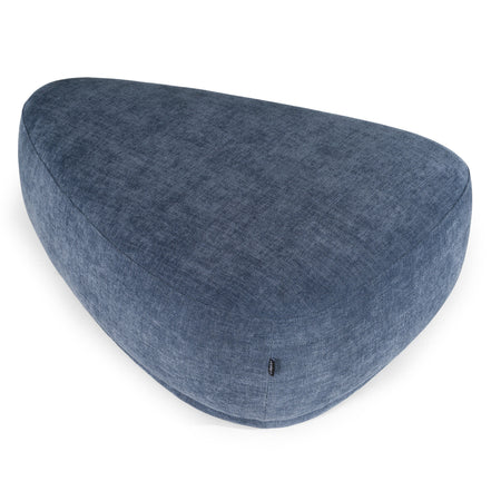 Kinsey - Modern Blue Large River Rock Ottoman - image 3
