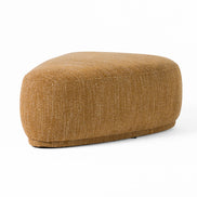 Kinsey - Modern Mustard Large River Rock Ottoman - image 2